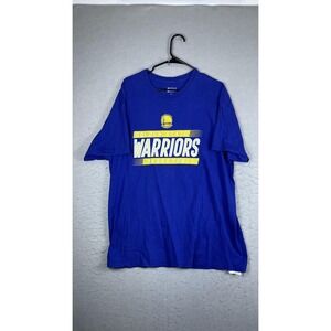 Golden State Warriors Shirt Mens XL Blue NBA Basketball Graphic Tee NBA